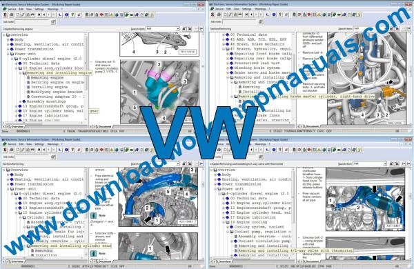 Elsawin VW workshop service repair manual